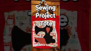 Sewing Project ToteBag, DIY Envelope Pillow For Beginner Sewers, Sewing Machine Quilt Block