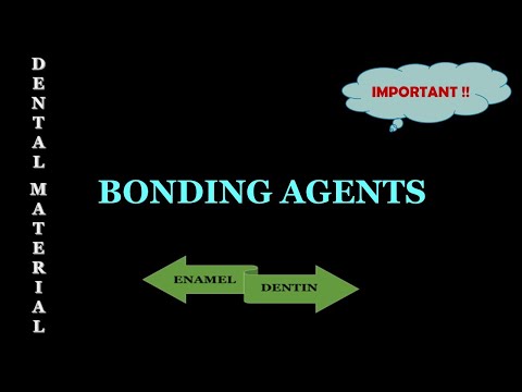 BONDING AGENTS IN DENTISTRY / DENTIN / ENAMEL / BONDING