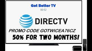 how to get 50% off directv now