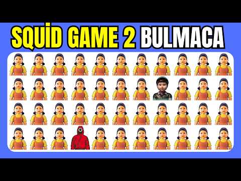 Find the Odd One Out – Squid Game 2 Special 🦑🎮🕹 | 40 Levels | Easy, Medium, Hard | KankaTV Puzzle