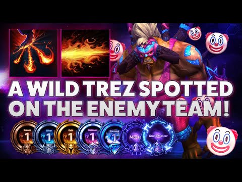 Diablo Lightning Breath - A WILD TREZ SPOTTED ON THE ENEMY TEAM! -Bronze 2 Grandmaster S3 2022