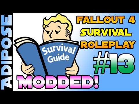 Fallout 4 Survival Roleplay - Modded!! #13 Here's one I murdered earlier...