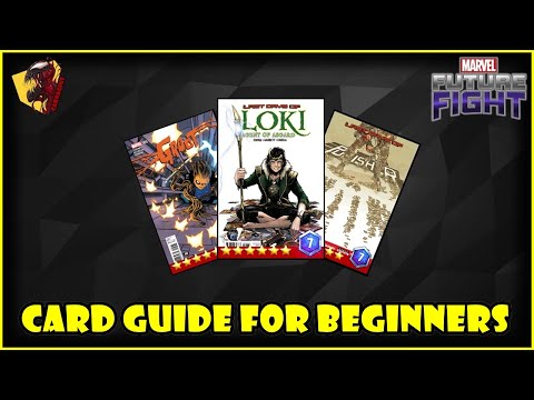 MARVEL FUTURE FIGHT - NON-PREMIUM CARD GUIDE FOR BEGINNERS WITH RECOMMENDED CARD SET ....