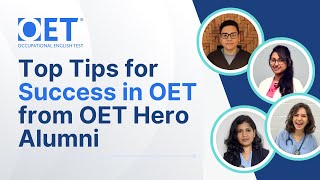 Top Tips for Success in OET from OET Hero Alumni