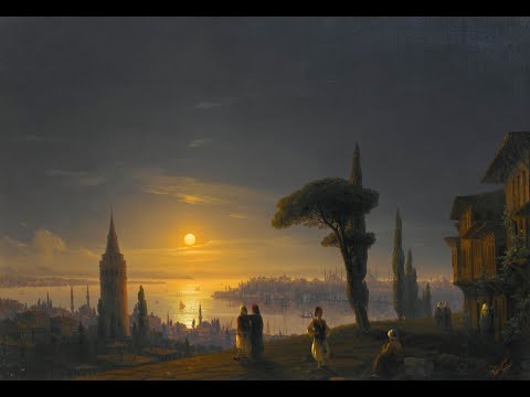 Der Galata Turm bei Mondschein von Ivan Aivazovsky - Video von Günter Frei (Official Video)