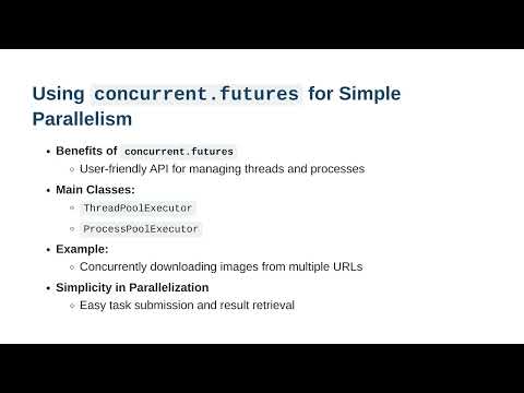 Efficient Parallelization In Python Boost Your Code Performance