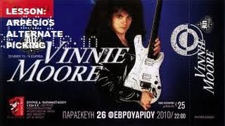 Vinnie Moore - Hero Without Honor - Arpegios - Lesson