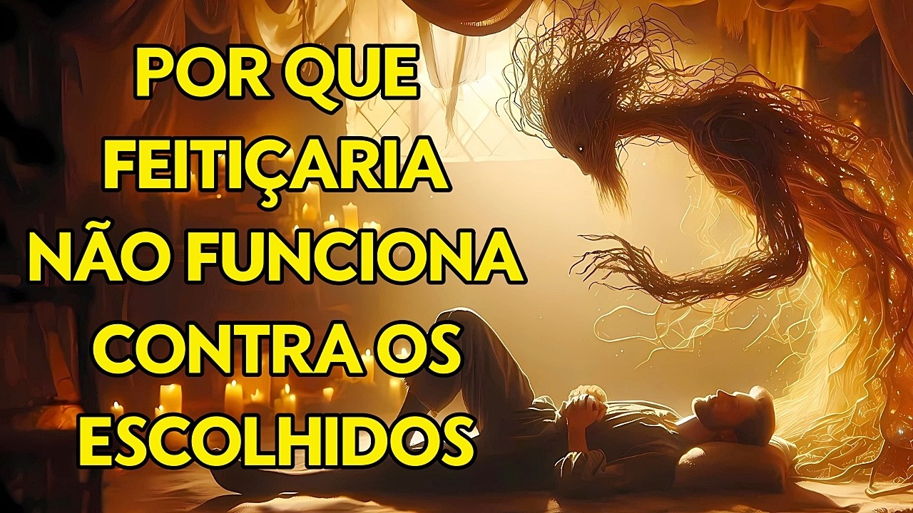 4 Motivos por que a FEITIÇARIA Não Funciona com os ESCOLHIDOS de DEUS! Espectacular...