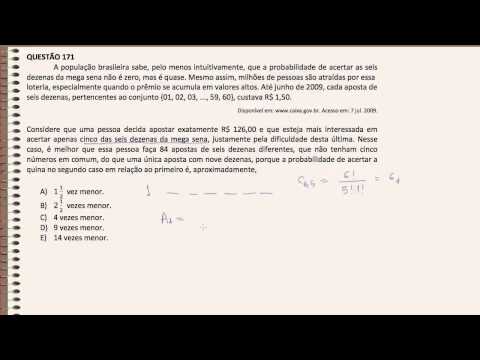 QMágico - ENEM 2009 Questão 171