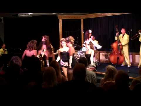 The Satin Dollz perform with the Jive Aces