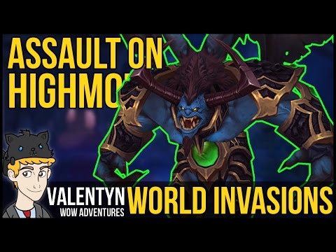 Warcraft Legion -  Assault on Highmountain - World Invasion Scenario