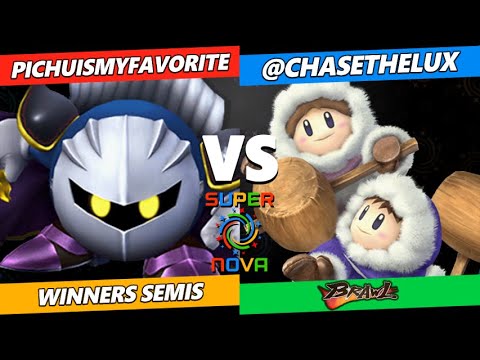 Supernova 2024 Winners Semis - PichuIsMyFavorite (Meta Knight) Vs. @ChaseTheLux (Ice Climbers) Smash