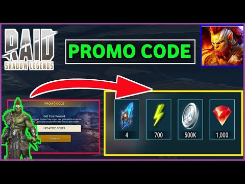 RAID Shadow Legends List Codes - raid shadow legends promo code