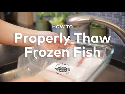 How to Properly Quick Thaw Frozen Fish