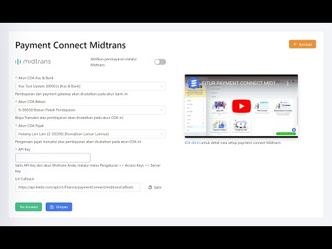 FITUR PAYMENT CONNECT MIDTRANS