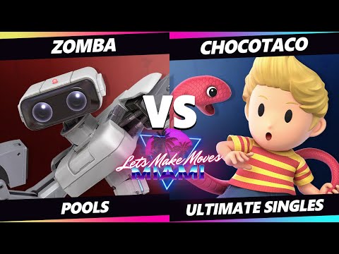 Let's Make Moves Miami - Zomba (ROB) Vs. ChocoTaco (Lucas) SSBU Ultimate Tournament