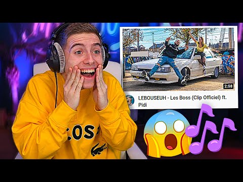 JE RÉAGIS AU CLIP DE LEBOUSEUH ET PIDI ! (j'suis mort c'est vraiment les boss)