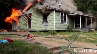 KFD Battles Elm Street Fire