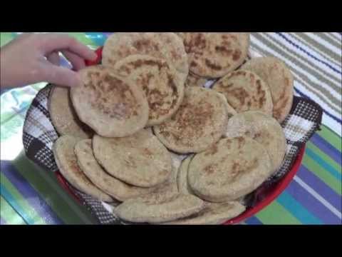 طريقة عمل خبز الشوفان Oat Bran Pita Bread