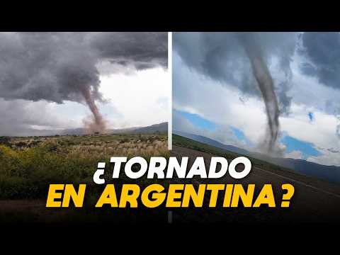 ¡Impactante! Tornado Sorprende Aconquija en Argentina