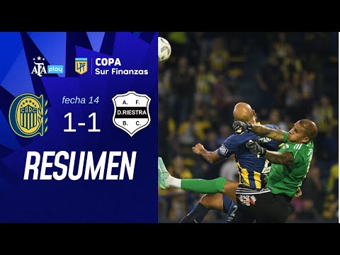 Rosario Central 1-1 Deportivo Riestra | #CopaLPF | Resumen | Fecha 14