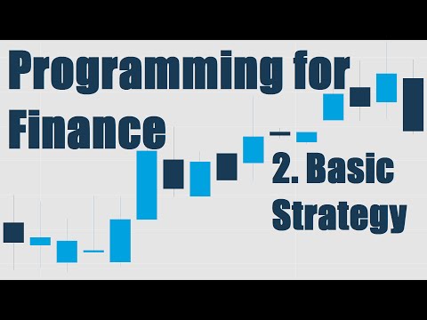 See Description Programming for Finance Part 2 Creating an automated trading strategy
