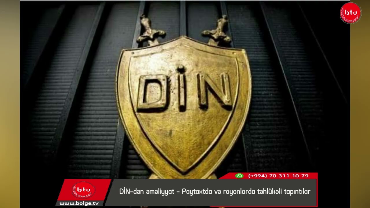 DİN-dən əməliyyat - Paytaxtda və rayonlarda təhlükəli tapıntılar