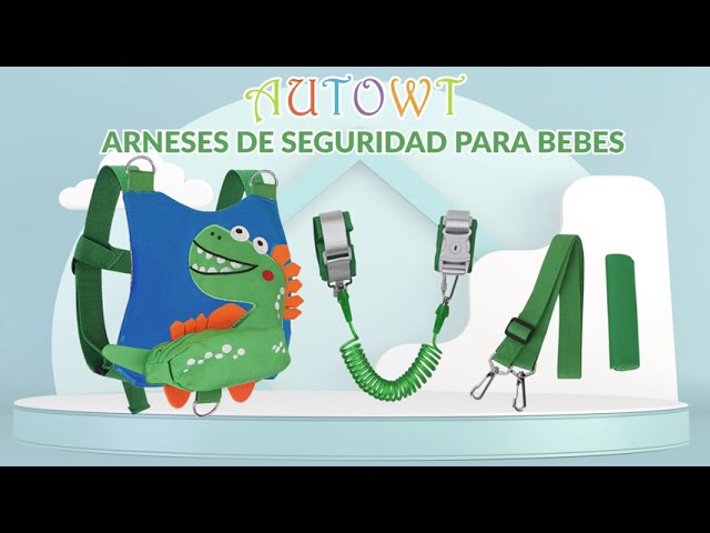 Vídeo relacionado con Arnés de arnés de correa para niños-3 en 1 Glow-In-The-Dark Enlace De Seguridad, Caminar Al Aire Libre Ajustable Con Correa Anti-Lost | Clip De Bloqueo Cómodo Arnés Infantil,