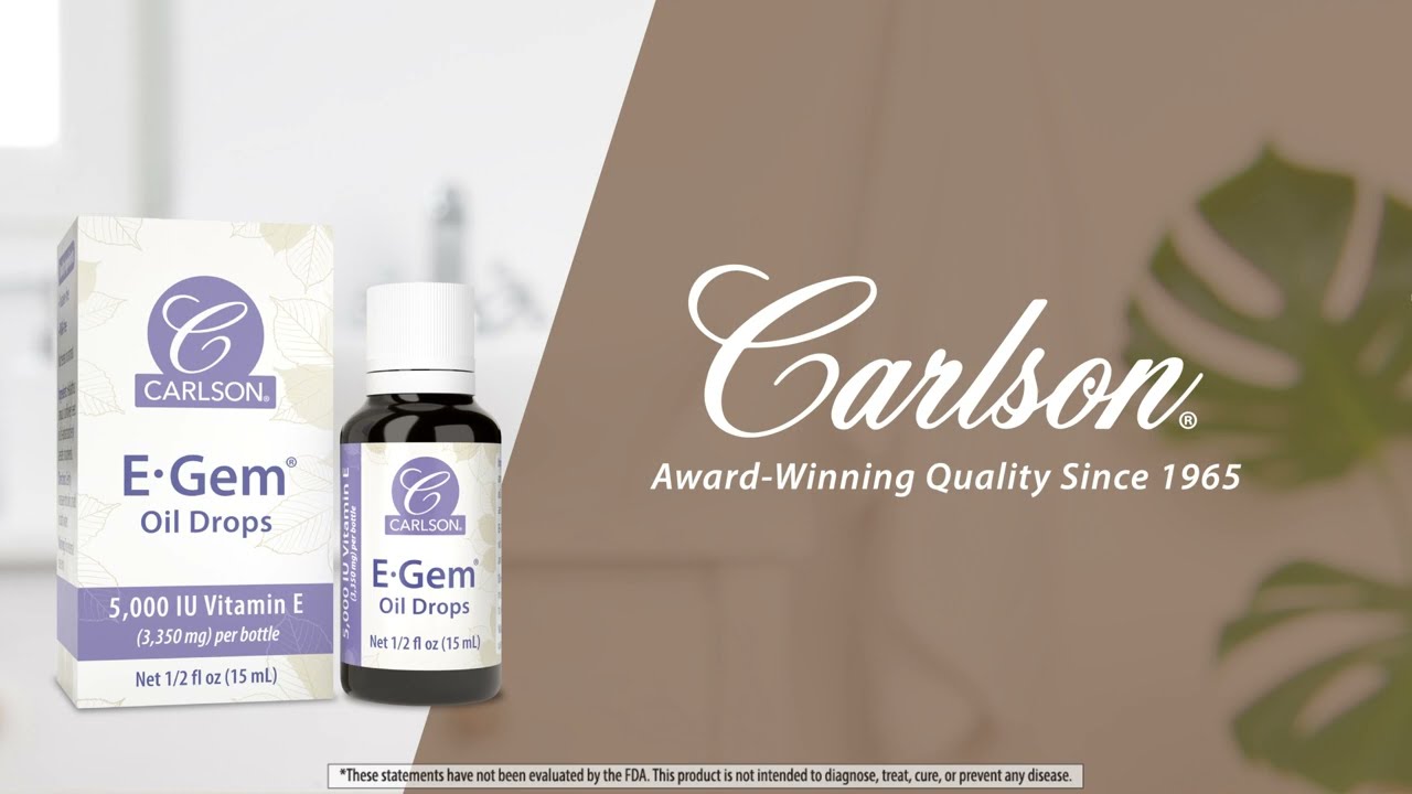 E-Gem® Oil Drops