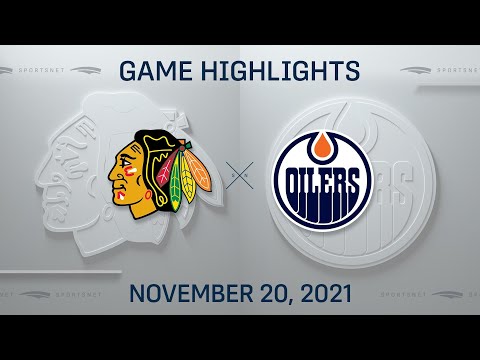 NHL Highlights | Blackhawks vs. Oilers - Nov. 20, 2021