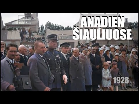 ANĄDIEN ŠIAULIUOSE. TARPUKARIS