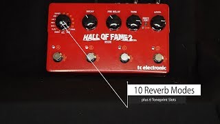 Video thumbnail for TC Electronic  - Hall Of Fame 2 X4 - Demo by Haiko Heinz