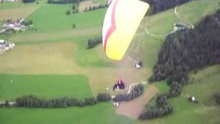 preview picture of video 'Paragliding from the Markbachjoch, Niederau, Tirol, Austria'