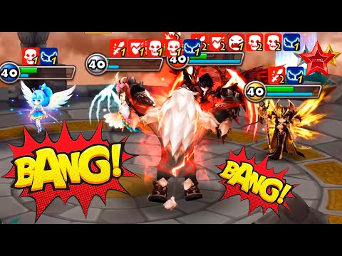His Opponents Has NO CHANCE, if He picks Double Druid Team in Summoners War