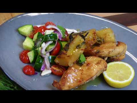 Food Clips By FLIK: Greek Chicken and Potatoes