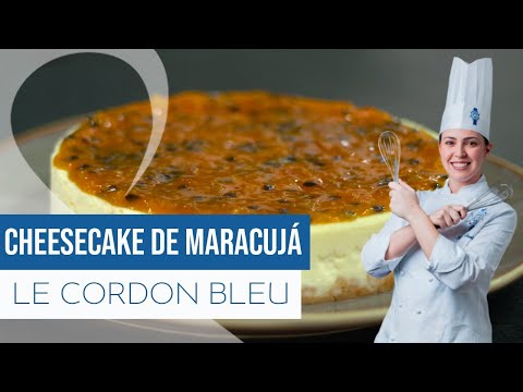 Cheesecake de Maracujá | Le Cordon Bleu com Juliete Soulé