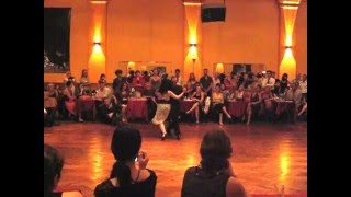 Osvaldo Zotto y Gillermina Quiroga en Salon Caning