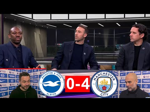 Brighton lose to Man City 0-4:  Shaun Wright-Phillips, Glenn Murray, Owen Hargreaves Match analysis.