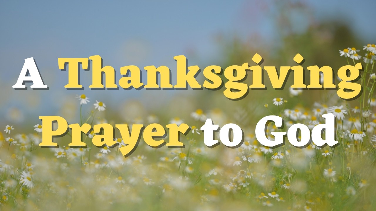 A Thanksgiving Prayer to Bring Peace and Gratitude to Your Heart
