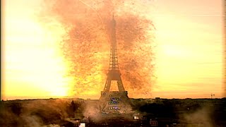 Johnny Hallyday  Allumer le feu  - Live à la Tour Eiffel - Vidéo Remasterisée Format 16/9  4K 60 fps