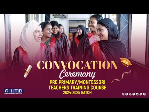 GITD Convocation Ceremony, Celebrating Our TTC Graduates