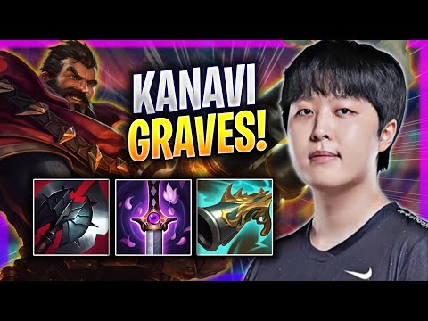 KANAVI IS A GOD WITH GRAVES! - JDG Kanavi Plays Graves JUNGLE vs Lee Sin! | Season 2023