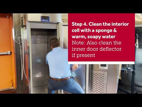 How to Clean an Electrolux Professional Thawing Cabinet
