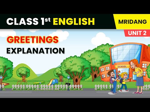 Class 1 English Book Overview Mridang