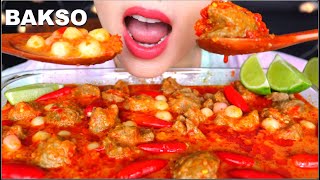 Download lagu ASMR LAVA MEATBALL | SPICY MEATBALL | BAKSO PEDAS SAMBAL, MOCHI  EATING SOUNDS MUKBANG 辣椒肉丸 咀嚼音 | 먹방 mp3