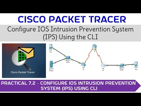 Practical 7.2 Configure IOS Intrusion Prevention System(IPS) using the CLI #cisco #ciscopackettracer