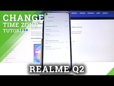 How to Change Date and Time in REALME Q2 – Set Date and Time