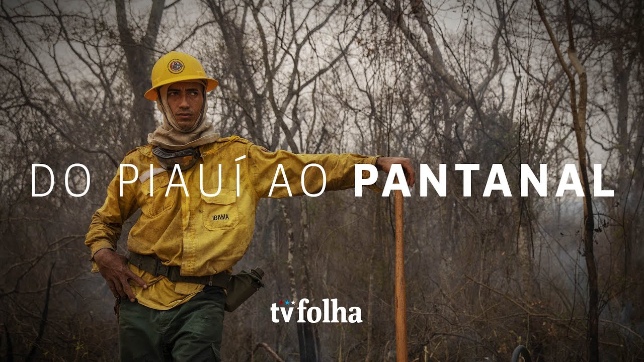 Brigadistas viajam cerca de 4.000 km para combater queimada histórica no Pantanal