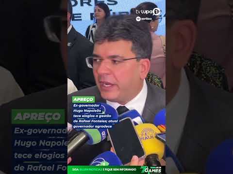 Ex-governador Hugo Napoleão tece elogios a gestão de Rafael Fonteles; atual governador agradece:
