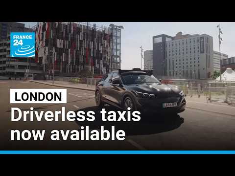 Driverless robotaxis hit the streets of London